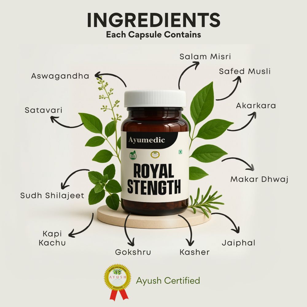 Royal Stength : Ayush Certified ✅